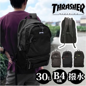 スラッシャー リュック THR-233 THRASHER 通販 メンズ 大容量 30L A4 B4 通学 通勤 おしゃれ カジュアル 軽量 軽い 撥水 はっ水 シンプル