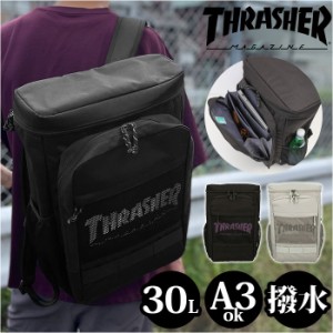 スラッシャー リュック THR-238 THRASHER 通販 メンズ 大容量 30L A4 B4 通学 通勤 おしゃれ カジュアル 軽量 軽い 撥水 はっ水 シンプル