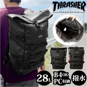 スラッシャー リュック THR-244 THRASHER 通販 メンズ 大容量 28L A4 B4 A3 通学 通勤 おしゃれ カジュアル シンプル 軽量 軽い 撥水 は