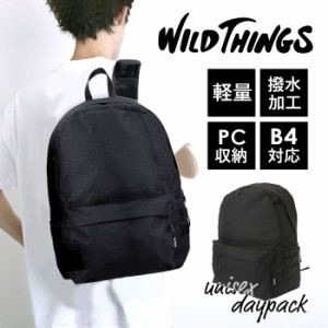 WILD THINGS リュック WT-380-3401 ワイルドシングス 通販 リュックサック バックパック デイパック 通学 通勤 A4 メンズ レディース PC 