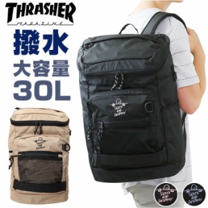 THRASHER スラッシャー リュック 30L 通販 リュックサック デイパック バックパック スクールリュック 撥水 はっ水 THR-262 ブランド ロ