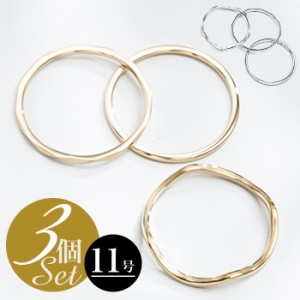 指輪 サン宝石 通販 リング ファッションリング 指環 アクセサリー サンホ 細めステンレスリング３個セット 重ねづけ 重ね付け 細身 細い