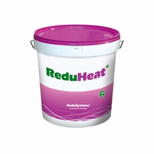 フォークリフト必須 44缶 ビニールハウス に塗る 遮熱 剤 レディヒート ReduHeat 15kg 塗布 カ施 代引不可