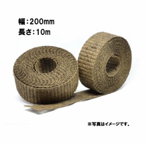 36巻 緑化杉テープ 200mm × 10m 早S 個人宅配送不可 代引不可