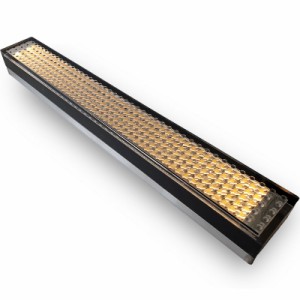 代引不可 埋込式 LED ライト ソーラーブリック 短冊形 電球色 60ｘ450mm SBL450 LINE 太陽光LED エクステリア 足元 点灯 マテリアルワー