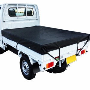トラックシート 1tトラック用 ターポリンシート ST-1TBK ブラック 2.3x2.7m 荷台サイズ 160ｘ250cm用 防水 平張り カSDZ