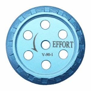 【メール便】 EFFORT V90-1 ダイヤモンド Vカッター 90mm コンクリート ブロック モルタル エフォート カSD