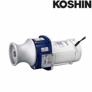 船舶用ウインチ イカール REL-4024L 400W [横型] DC-24V 重量20.5kg 工進 KOSHIN アンカー ウインチ シB 代引不可