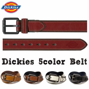 ベルト メンズ Dickies 5カラー ベルト 40mm カット可 ディッキーズ 合成皮革 ベルト アンティーク ロゴ バックル