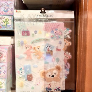 クリアホルダー　ダッフィーたちのかくれんぼ　2019　文房具　書類　通勤通学　ディズニーシー　グッズ　お土産　プレゼント