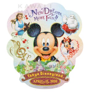 ステッカー　Welcome to new dreams!　2020　ミッキー　ディズニーランド　限定　グッズ　　お土産　プレゼント　TDL TDS