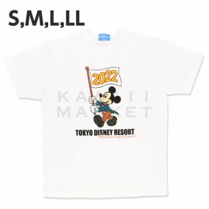 東京ディズニーリゾート　2022　ミッキーマウス　半袖Tシャツ　S　M　L　LL　ファッション　キャラクター　グッズ　東京ディズニーリゾー