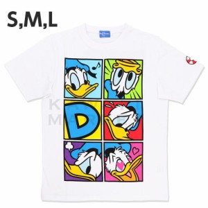 ドナルドダック　半袖　Tシャツ　S M L　ファッション　メンズ　レディース　兼用　キャラクター　グッズ　東京ディズニーリゾート　限定