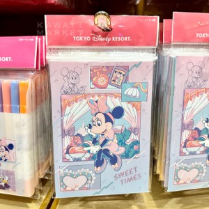 ノートセット　sweet times　ミッキーミニーデイジー　文房具　キャラクター　ディズニーリゾート　限定　お土産　プレゼント　TDL TDS