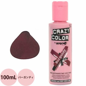 [ 定形外郵便 送料無料 ヘアカラー ] クレイジーカラー 61 バーガンディ / 100mL （C）