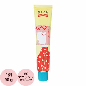 リアル化学 メイリー クロス (MO マニッシュオリーブ） 第1剤 90g [ ヘアカラー カラー剤 サロン専売品 業務用 アルカリ性カラー おしゃ