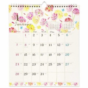 nami nami 2024 Calendar 壁掛けカレンダー2024年 スケジュール ガーリーイラスト 令和6年暦 