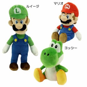 スーパーマリオ ぬいぐるみ ぬいぐるみM マリオ ルイージ ヨッシー キャラクターグッズ