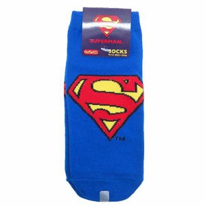 スーパーマン レディース靴下 キャラックス アイコン マーベル キャラクターグッズ メール便可