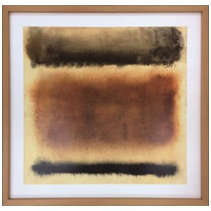 取寄品 送料無料 Mark Rothko インテリア アート スカンジナビア ART Untitled 1958 額付き グッズ