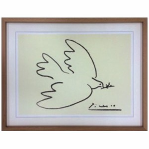 取寄品 送料無料 Pablo Picasso インテリア アート スカンジナビア ART Dove of Peace 額付き グッズ