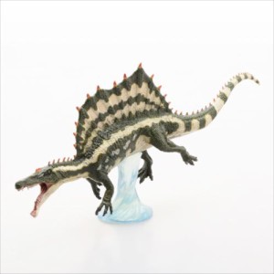 スピノザウルス フィギュア ソフト モデル フィギュア 遊泳 ver 恐竜 台座付き グッズ