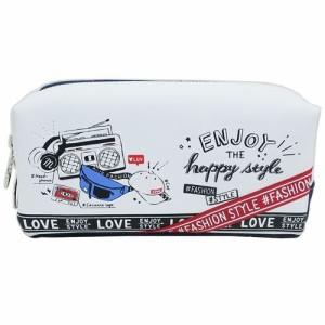 ペンポーチ トレンド BOX ペンケース ENJOY THE HAPPY STYLE 新入学 新学期準備 可愛い ステーショナリー