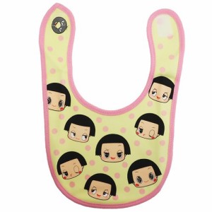 チコちゃんに叱られる キャラ スタイ ベビー ビブ チコちゃんフェイスいっぱい NHK 赤ちゃん用品 キャラクター グッズ メール便可