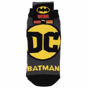 バットマン 女性用 靴下 レディース ソックス DCロゴ DCコミック 23〜25cm キャラクター グッズ メール便可
