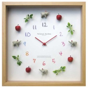 ディスプレイクロック 掛け時計 Display Clock Elephant-2 CDC-52830 ギフト 可愛い インテリア 取寄品 送料無料