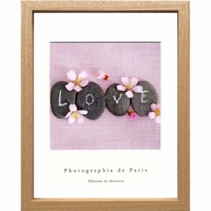 フレンチフォトグラフィー 写真 アート Photographie de Paris Pink Love ZFP-52767 額付き インテリア 取寄品
