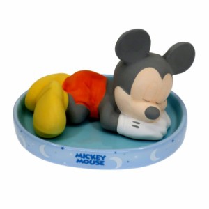 ミッキーマウス 卓上 加湿器 ナチュラル 素焼き 加湿器 おやすみシリーズ ディズニー 電源不要エコ雑貨 キャラクター グッズ
