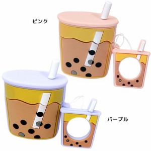 エアーポッズケース タピオカ AirPodsシリコンカバー 第2世代対応 かわいい グッズ 