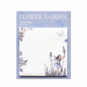 付箋 スクエア ふせん フラワーフェアリーズ ラベンダー FLOWER FAIRIES 大人向け文具 グッズ メール便可