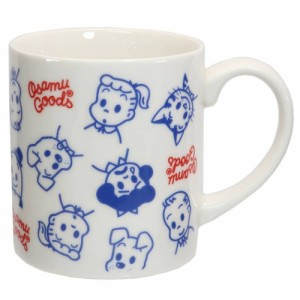 オサムグッズ マグカップ 陶磁器 MUG 総柄 Osamu Goods キャラクター グッズ