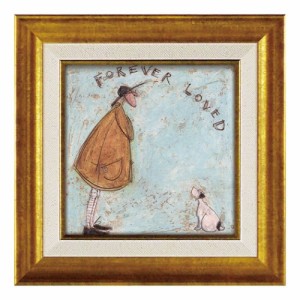 サムトフト 額付き ポスター Sam Toft 永遠に愛されて ギフト インテリア 取寄品