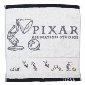 PIXAR ルクソーJr ハンドタオル 抗菌防臭 ジャガード ウォッシュタオル シックライト ディズニー キャラクター グッズ メール便可