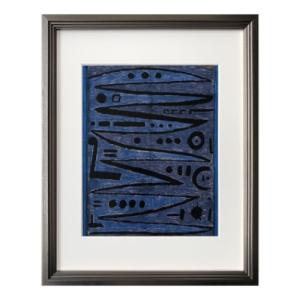 パウル クレー アートフレーム Paul Klee Heroic Strokes of the Bow 1928 1 壁掛け 額付き インテリア 取寄品