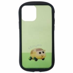 PUI PUI モルカー iPhone12 iPhone12 Proケース アイフォン12 アイフォン12プロハイブリッドカバー シロモ キャラクター グッズ