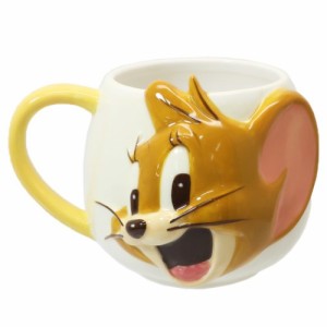 トムとジェリー マグカップ 磁器製 フェイス マグ ジェリー ワーナーブラザース キャラクター グッズ