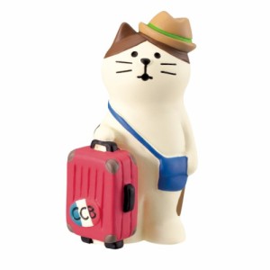 マスコット 旅猫 スーツケース猫 concombre プレゼント かわいい グッズ