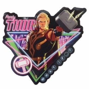 WHAT IF…？ ホワットイフ ダイカット ステッカー ビッグ シール E ソー PARTY THOR マーベル MARVEL メール便可