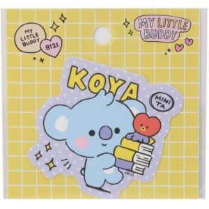 BT21 ダイカット ステッカー ミニ ビッグ シール KOYA LINE FRIENDS キャラクター 商品 メール便可