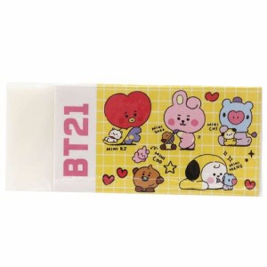 BT21 消しゴム プラスチック ケシゴム MY LITTLE BUDDY LINE FRIENDS キャラクター 商品 メール便可