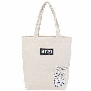 BT21 トートバッグ キャンバストート SHOOKY LINE FRIENDS キャラクター 商品