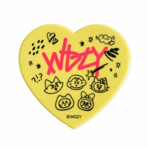 WDZY 手鏡 ミラー イエロー LINE FRIENDS キャラクター グッズ メール便可