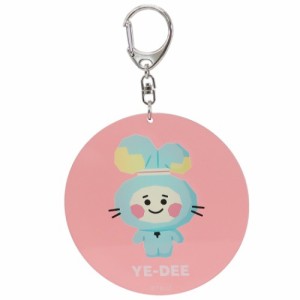 TRUZ キーホルダー ビッグ アクリルキーチェーン YE-DEE LINE FRIENDS キャラクター 商品 メール便可