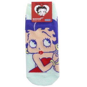 ベティブープ 女性用 靴下 レディースソックス ハンドポーズ BETTY BOOP キャラクター グッズ メール便可