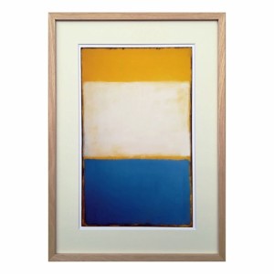 マーク ロスコ アートポスター Yellow White Blue Over Yellow on Gray 1954 Mark Rothko モダンアート 抽象画 インテリア 取寄品