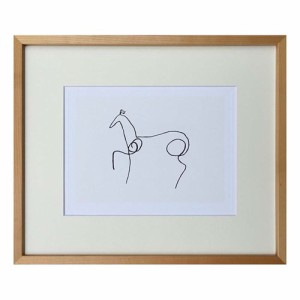 パブロ ピカソ アートポスター Le cheval-NA Pablo Picasso うま 壁掛け用 インテリア 取寄品